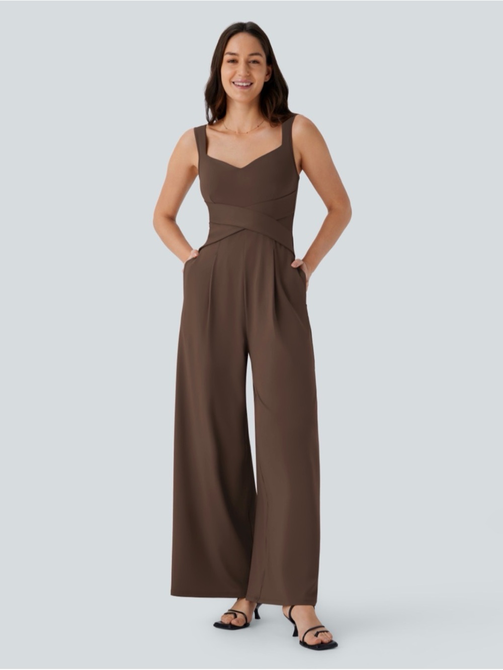 NWT Halara U Back Jumpsuit - Size Small
